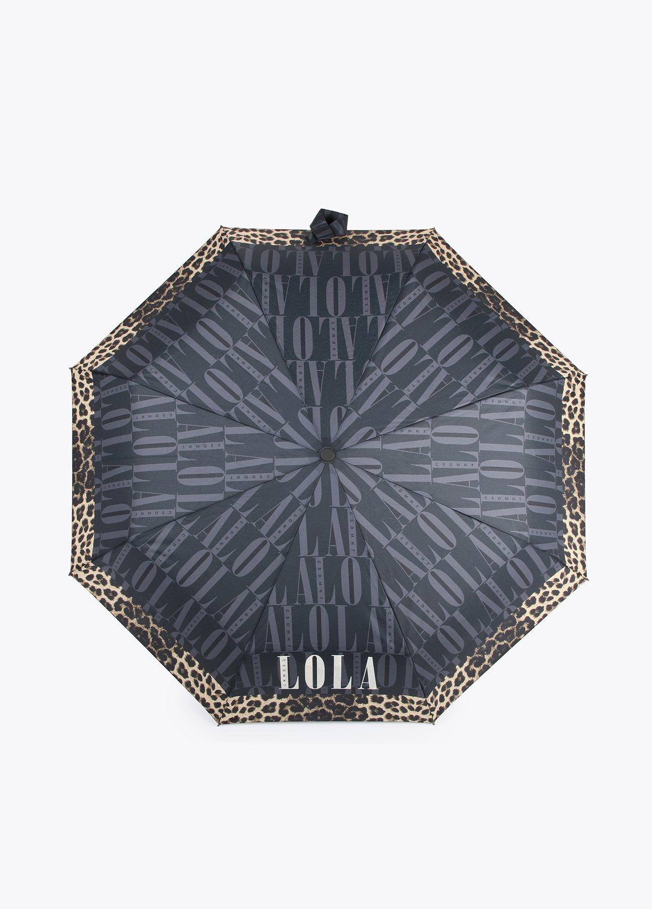 Paraguas logotipado con estampado animal | Complementos | Lola Casademunt