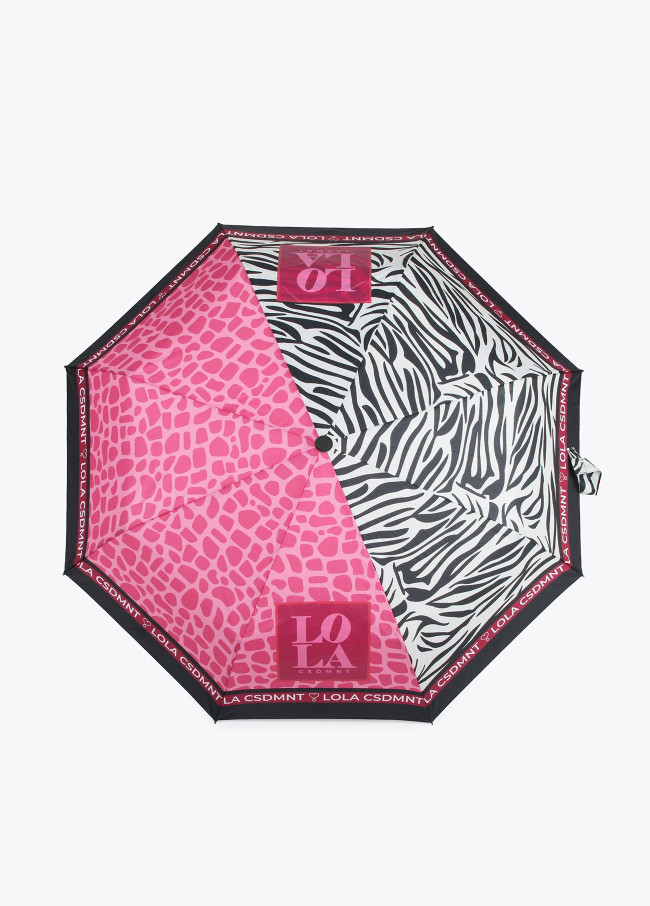 Paraguas estampados animal combinados