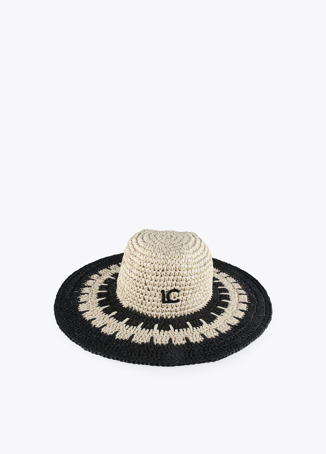 Two-tone hat