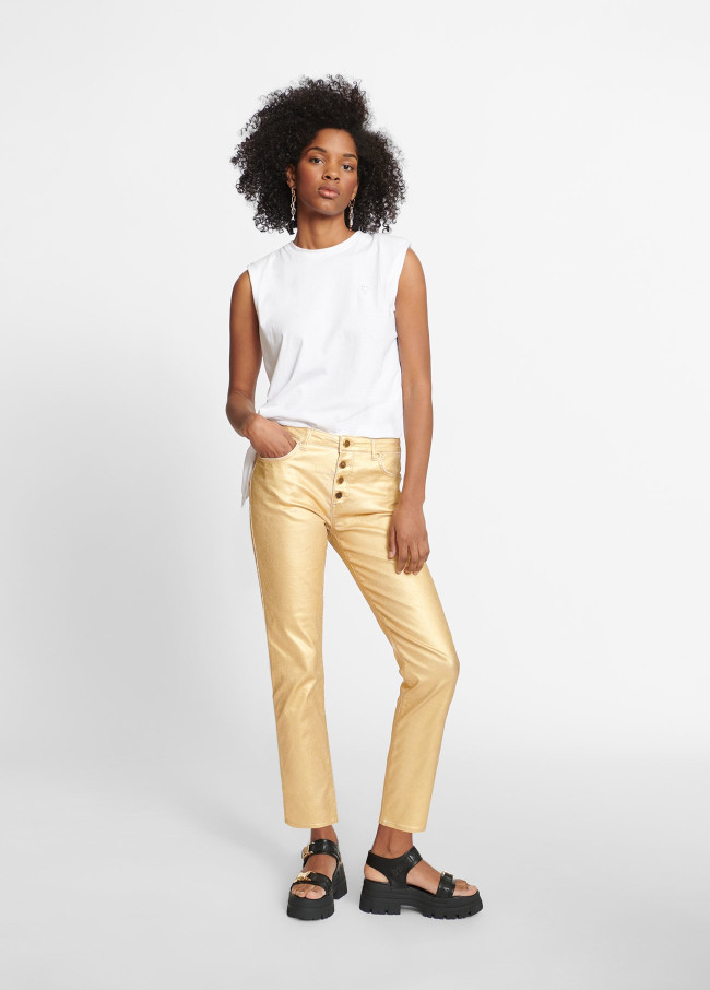 Jeans metallizzati