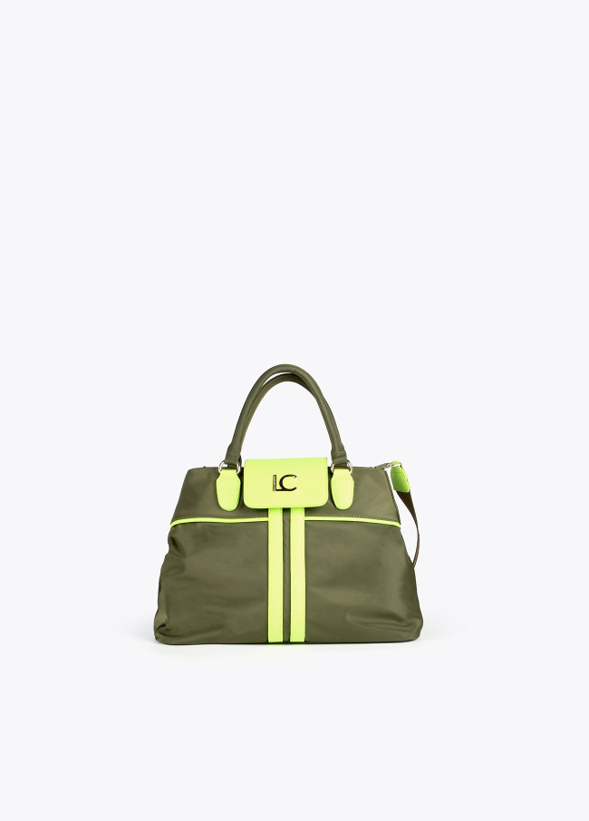 Bowling bag with neon details