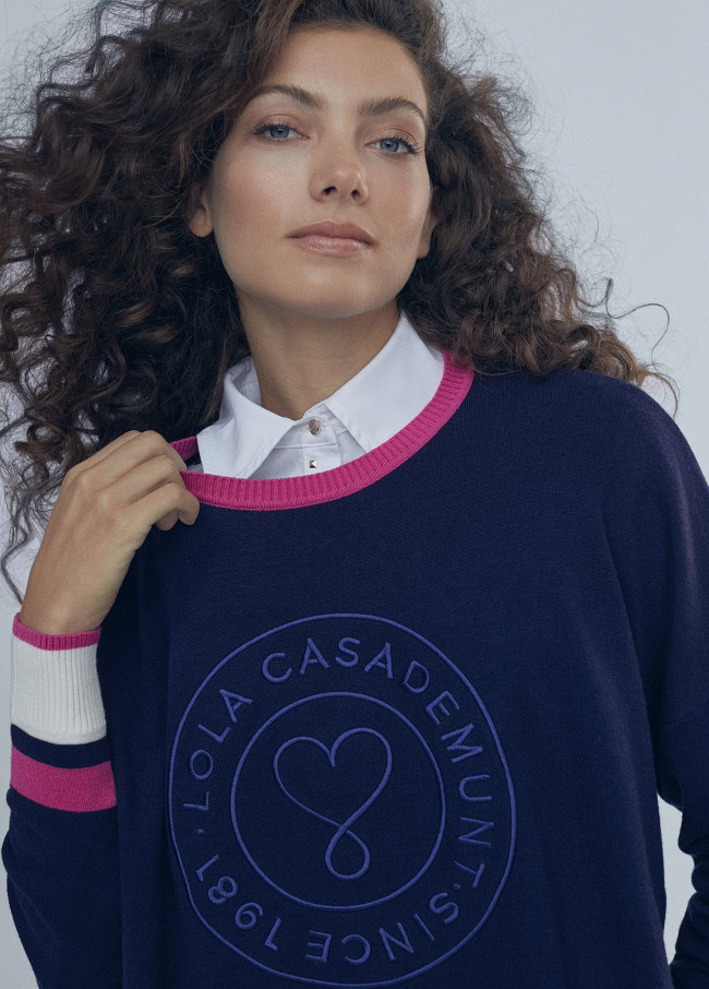 Pullover dettaglio polsini