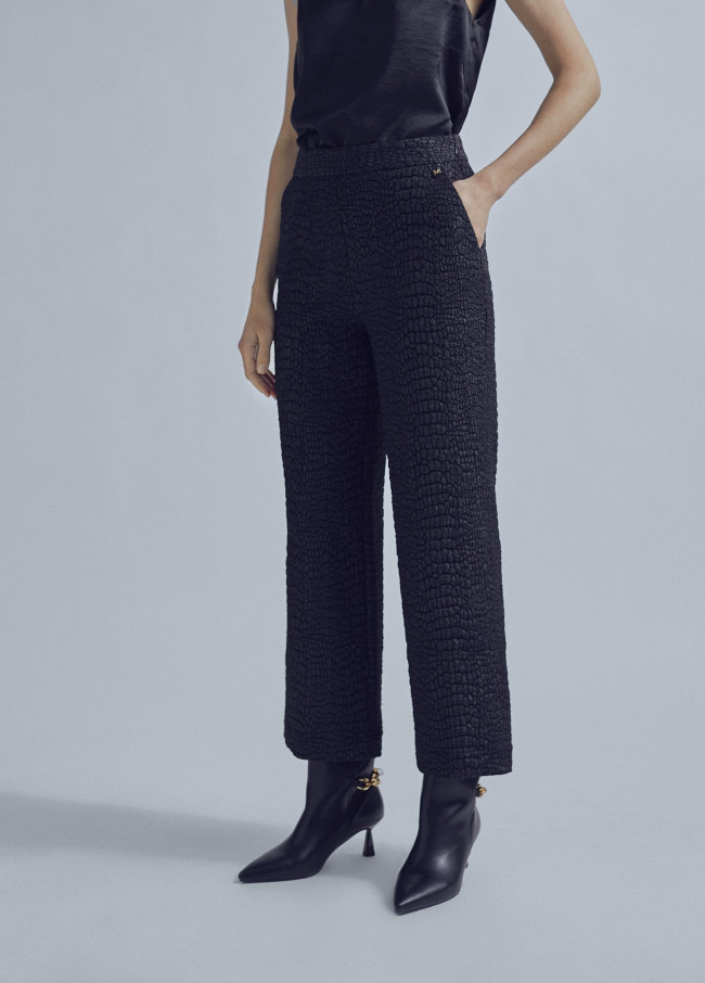 Culotte mit Struktur 2