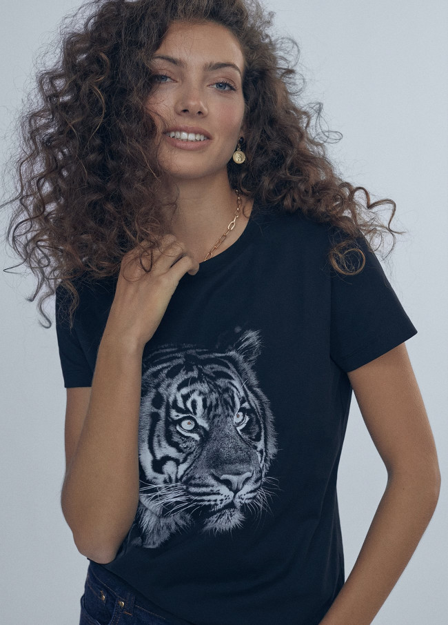 Shirt mit Tiger