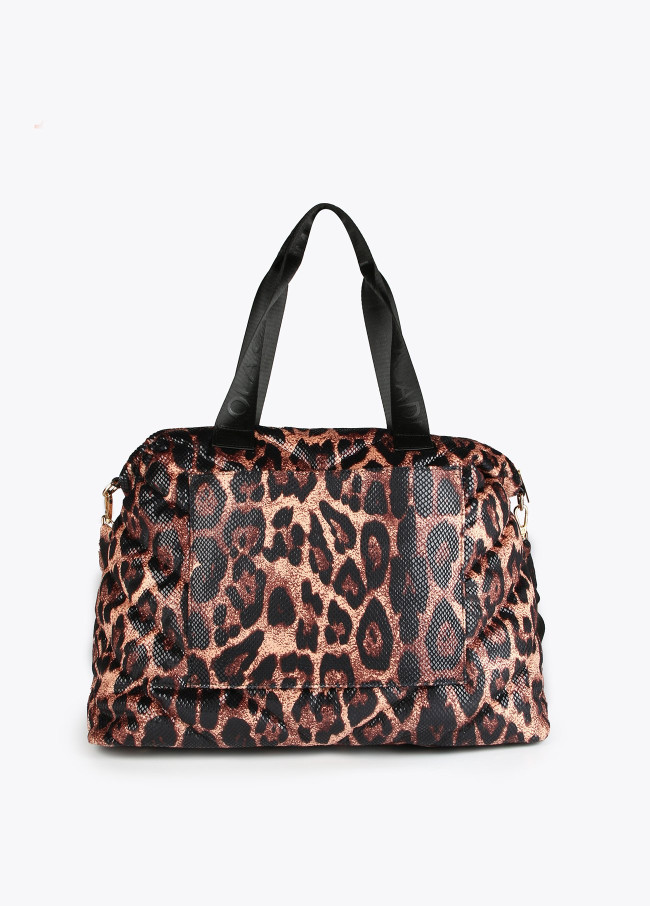 Animal sale print holdall