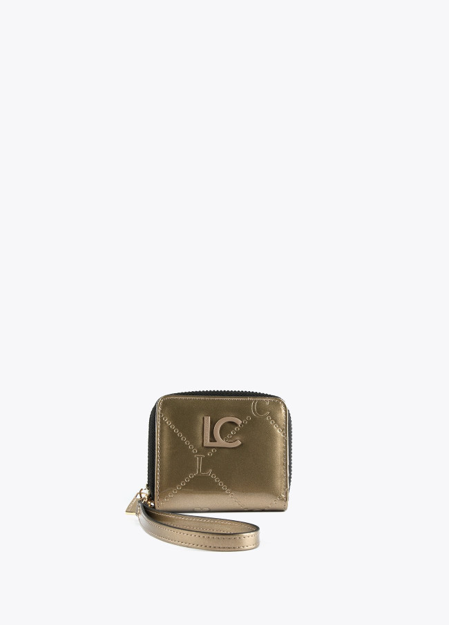 Patent leather purse