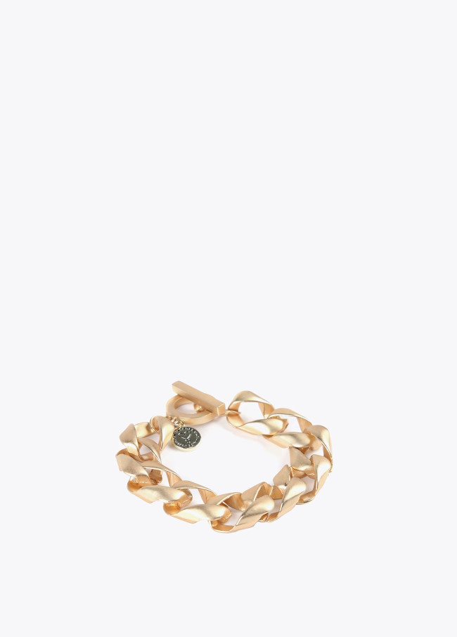 Matte gold bracelet 2