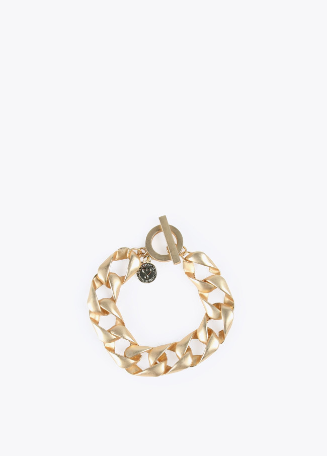 Matte gold bracelet