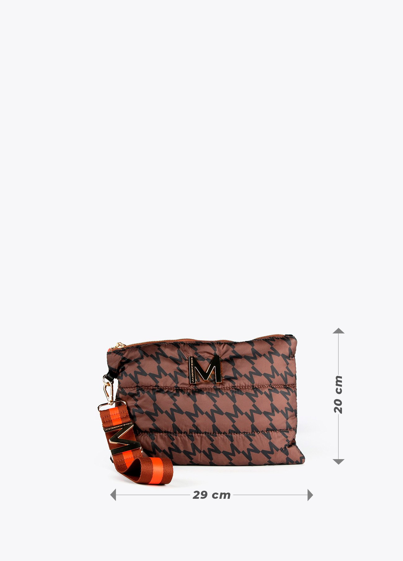 Bolso pequeño plano con monograma de Louis Vuitton