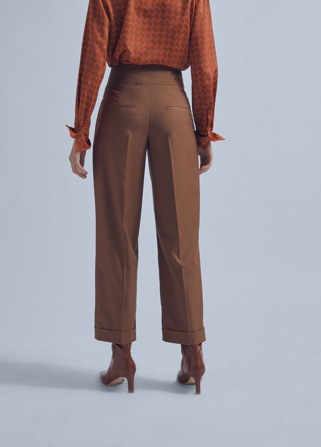 Pantalón con cinturilla ancha 2