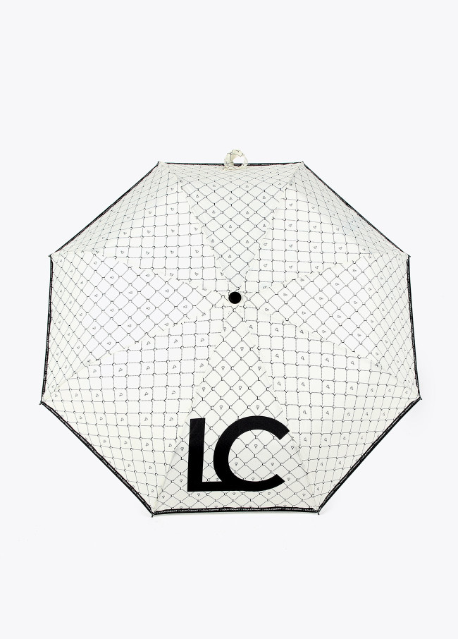 Parapluie automatique décor logo