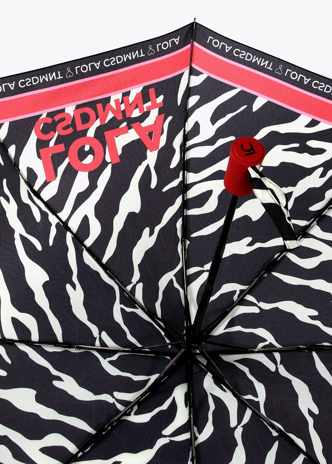 Guarda-chuva automático estampado zebra