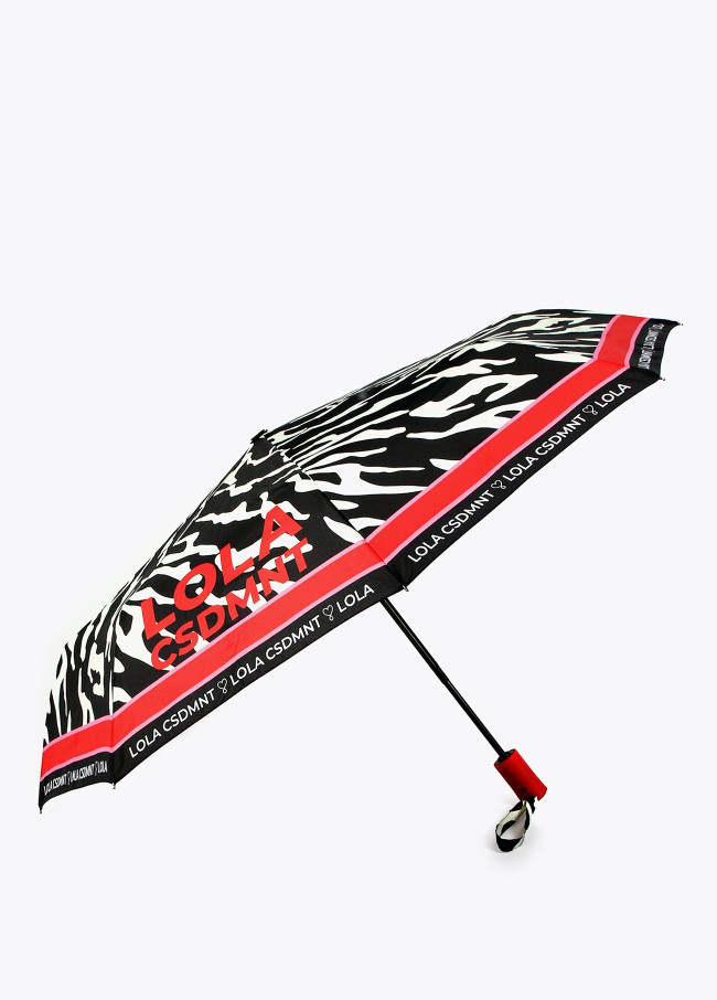 Guarda-chuva automático estampado zebra