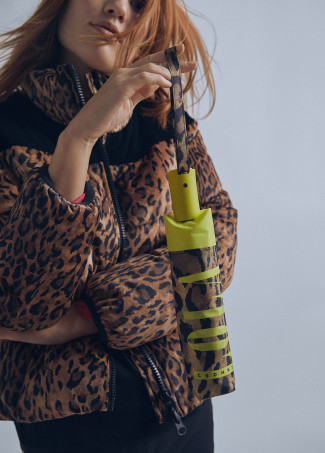 Paraguas pequeño automático animal print