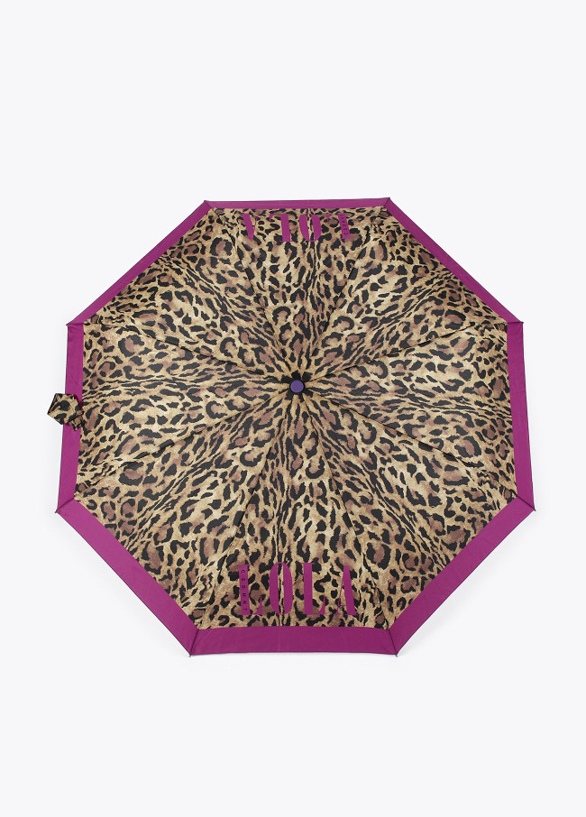 Parapluie automatique imprimé animal