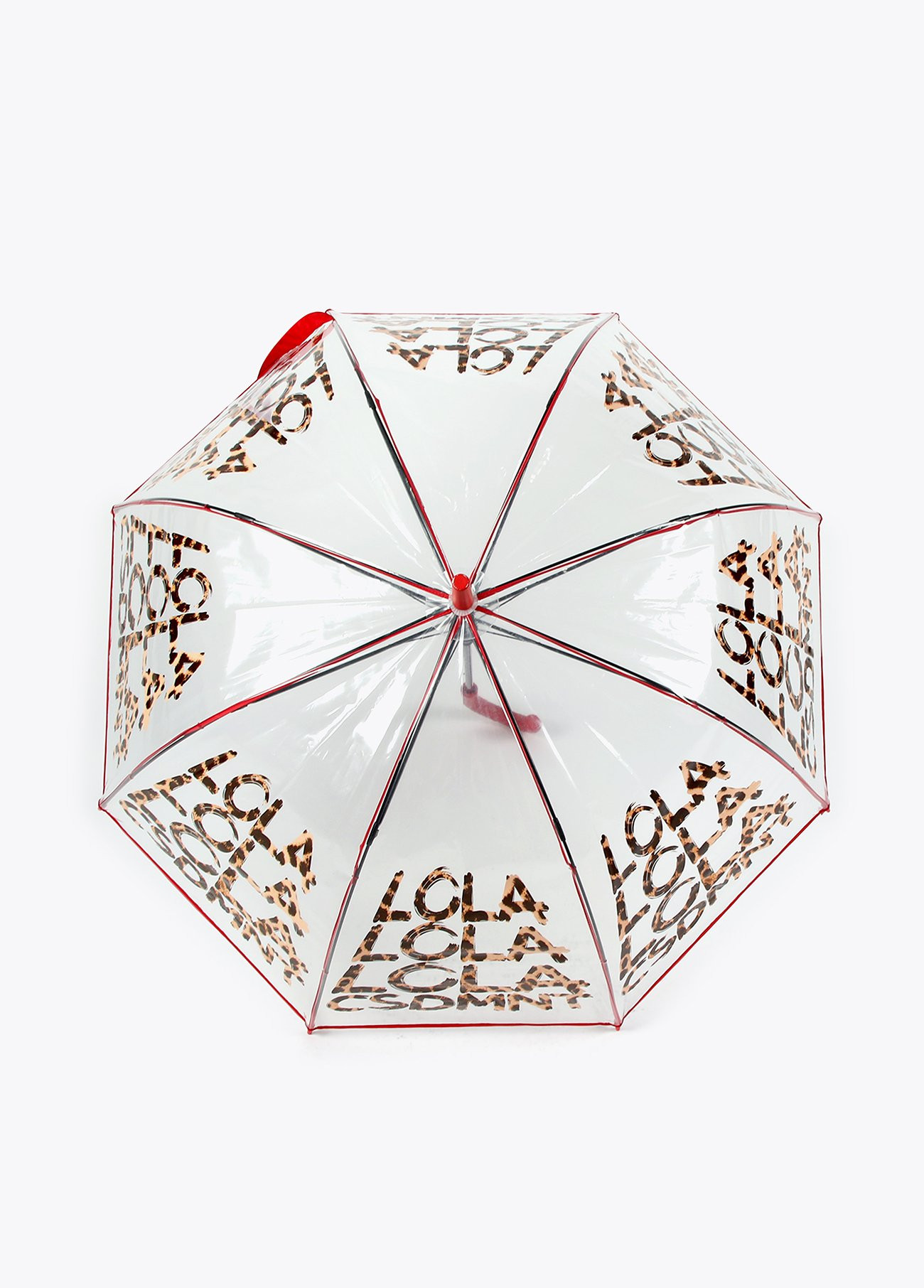 Grand parapluie transparent, Accessoires
