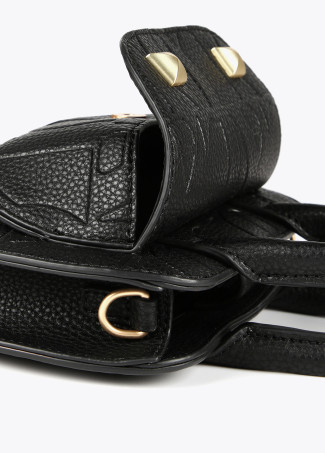 Mini-sac besace avec logo gravé