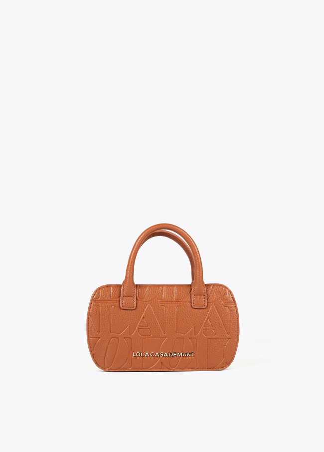 Mini-sac besace avec logo gravé