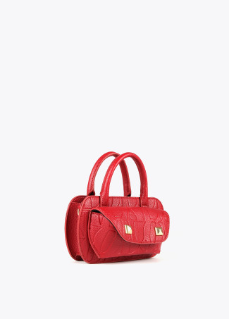 Mini-sac besace avec logo gravé