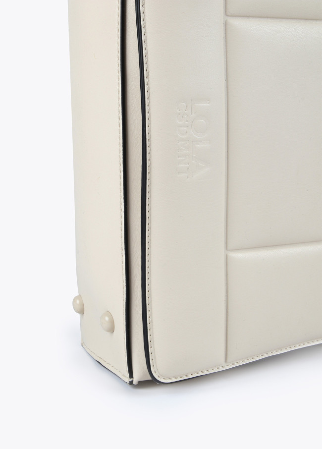 Mala a tiracolo acolchoada