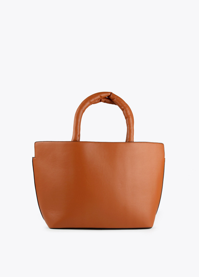 Mala tipo tote bag acolchoada