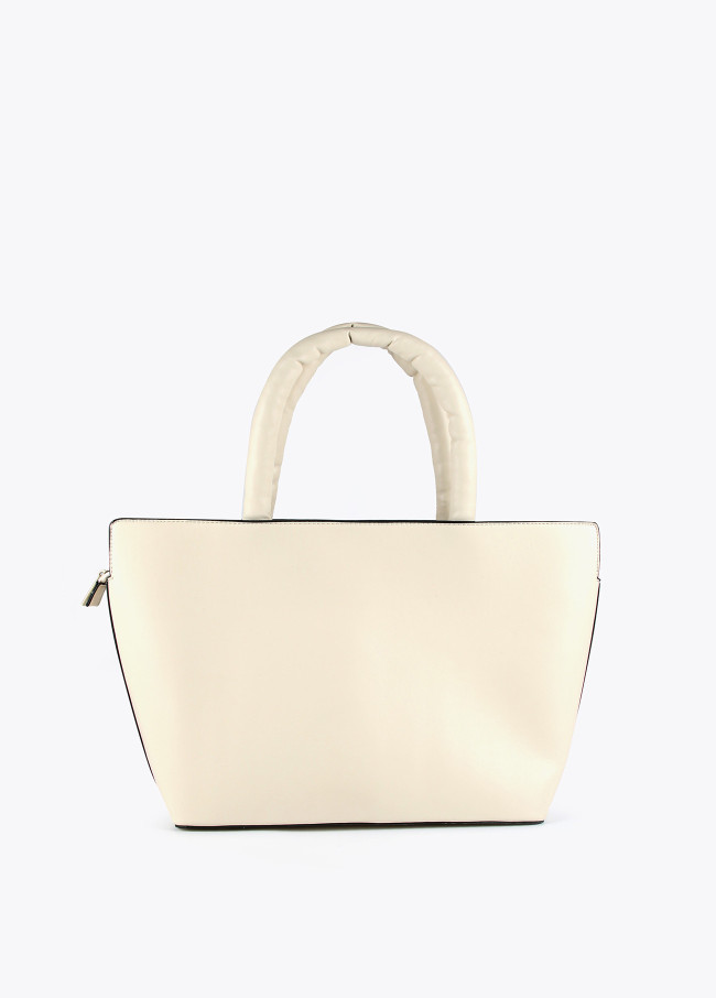 Bolso tipo shopper acolchado