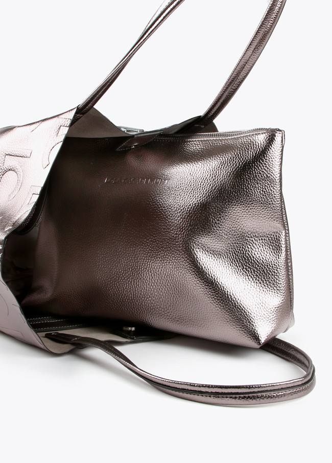 Metallisierter Shopper