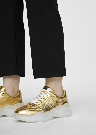 Metallisierte Sneaker