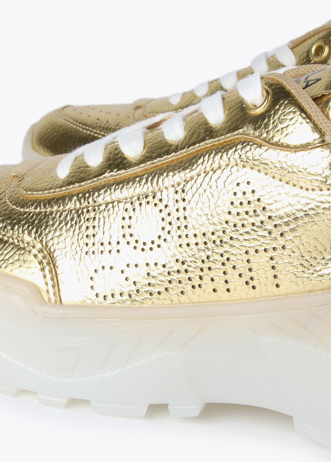Sneaker lamé