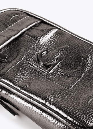 Pochette pour téléphone métallisée