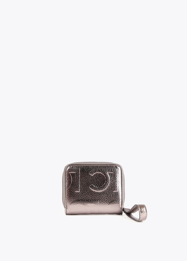Small metallic wallet
