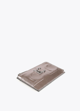 Metallic card holder