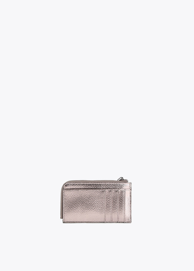 Metallic card holder