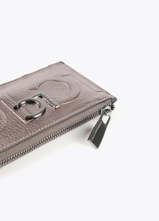 Metallic card holder