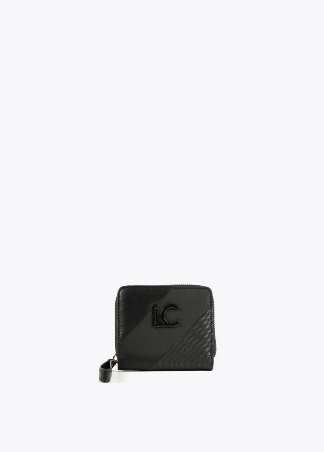 Kleine Brieftasche mit Logo