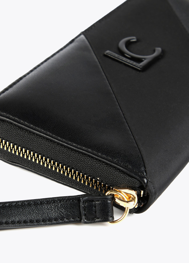 Große Brieftasche mit Logo