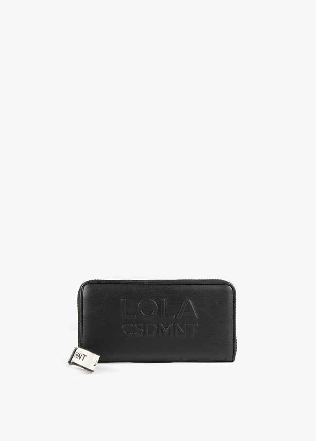 Large raised logo wallet