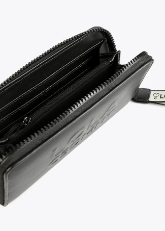 Billetero grande logo con relieve