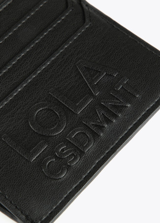 Porte-cartes logo avec relief