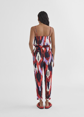 Pantalon jogger imprimé