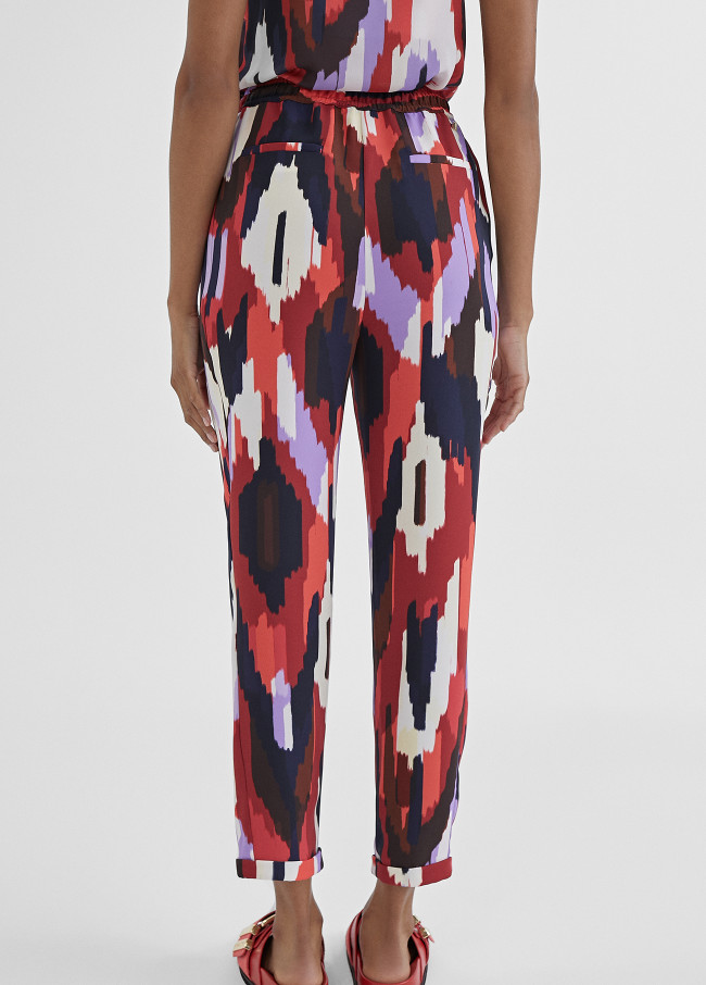 Pantalón jogging estampado