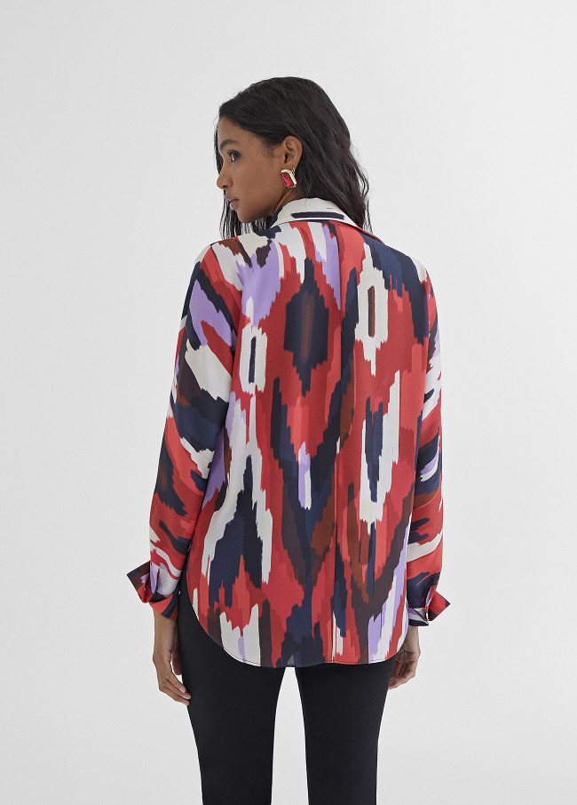 Camicia con stampa