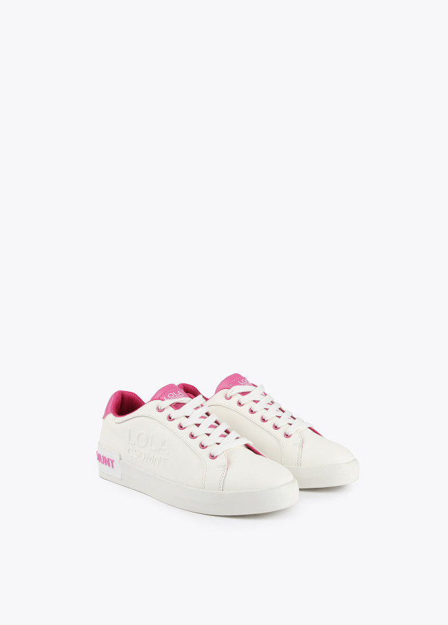 Zapatillas tipo sneakers bicolor