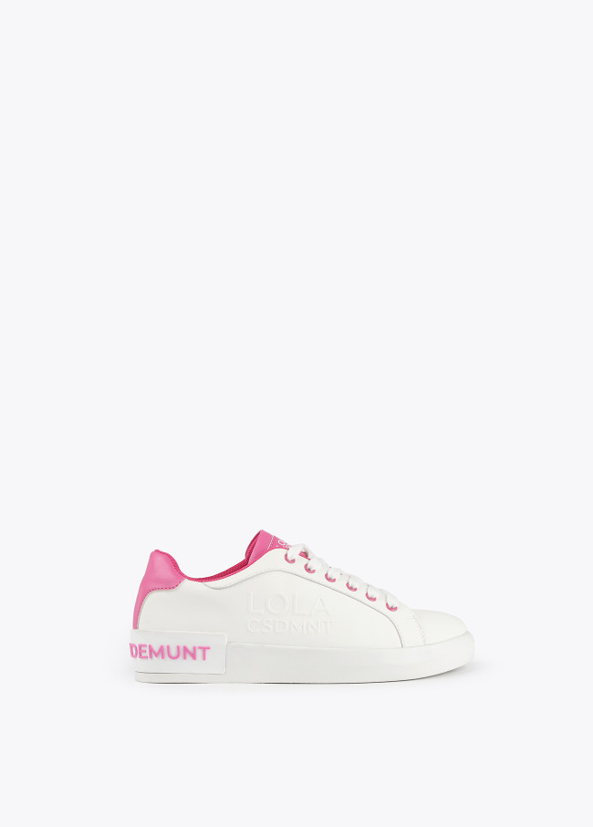 Zapatillas tipo sneakers bicolor