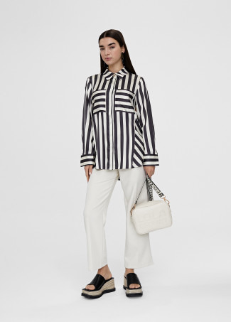 Chemise fluide à rayures