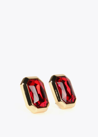 Octagonal earrings