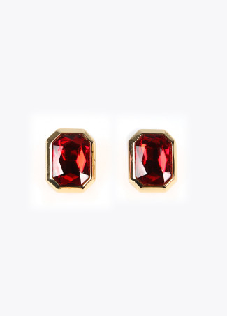 Octagonal earrings