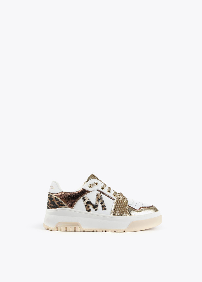 Sneakers stampa animalier