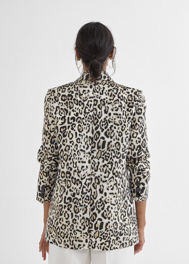 Americana dorada  animal print