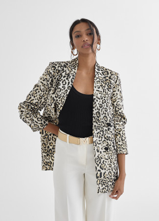 Americana dorada  animal print